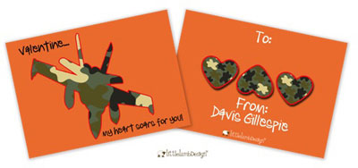 Little Lamb - Valentine's Day Exchange Cards (Flying high)